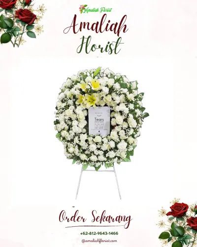 Krans Bunga Duka Cita di Labuhan Dalam